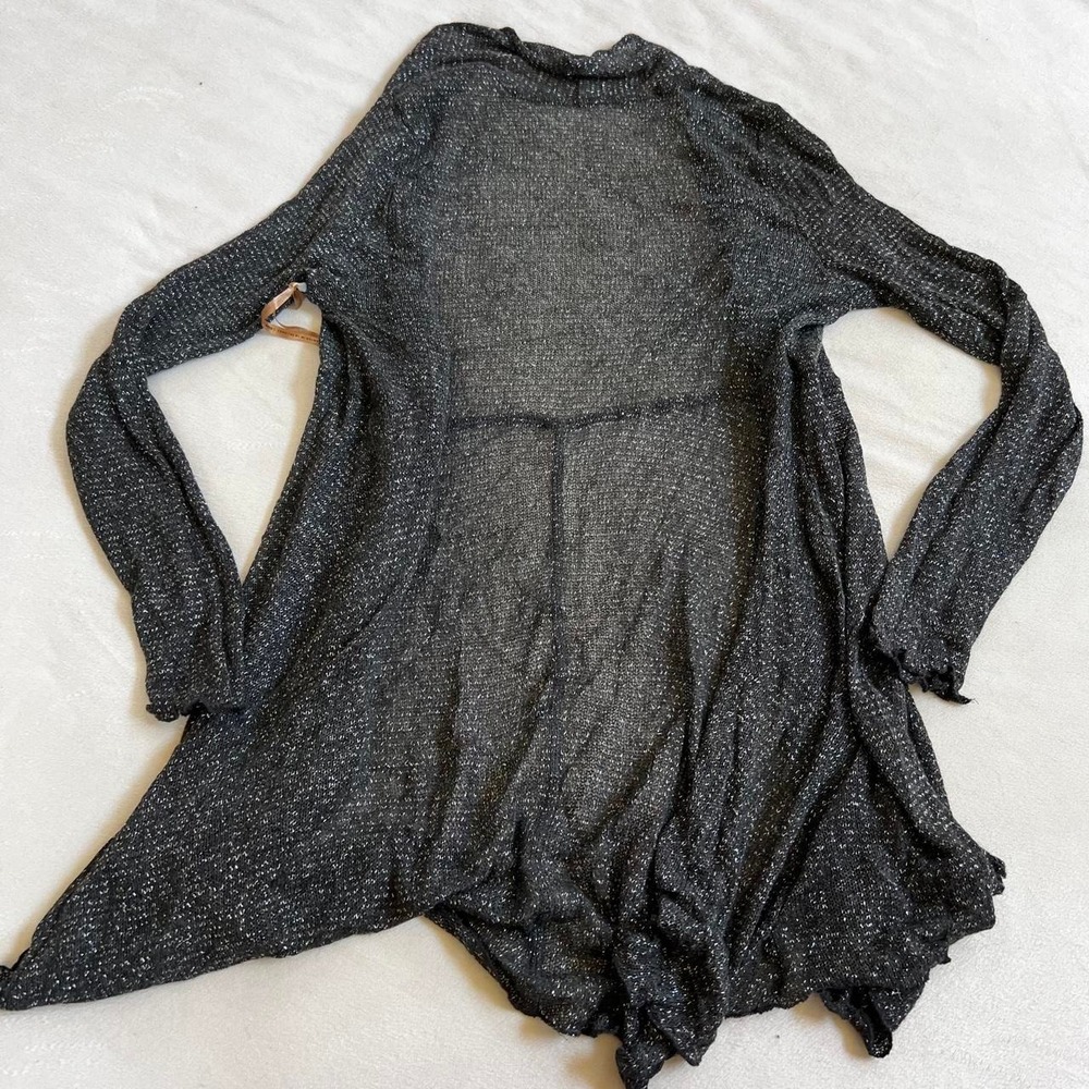 Black Sparkle Cardigan Whimsical Dreamy Spiritual Y2K Miracle Body NWT - Picture 6 of 8